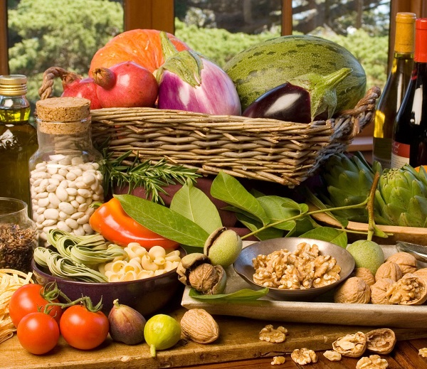healthy food rich in vitamins and nutrients
