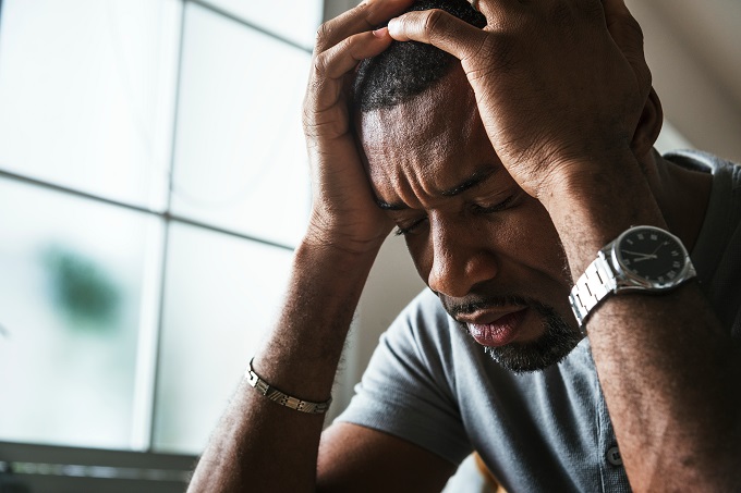 Stress can severely affect men's health
