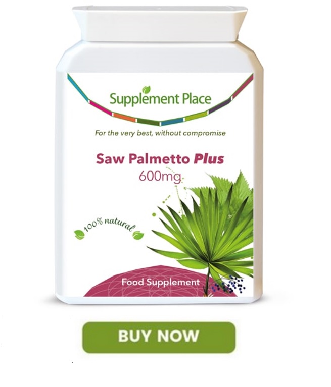 Saw Palmetto Plus natural supplement for prostate health