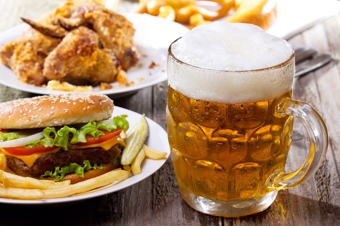 Certain foods such as alcohol and processed meats can trigger heartburn