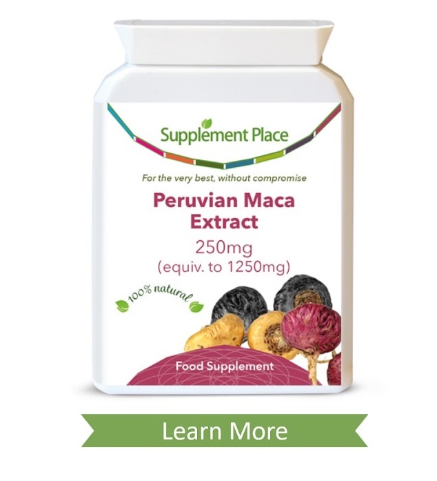 Our Maca capsules are made from three varieties of maca - red, yellow and black.